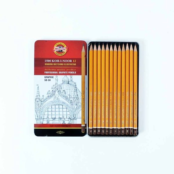 DAP12MA Graphic Pencil Set 5B-5H
