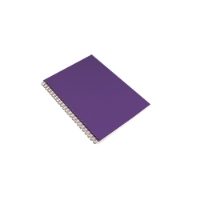 A4 Portrait spiral pad - Deep Purple