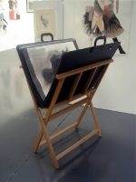 Wooden Print Rack - Exhibition Pic