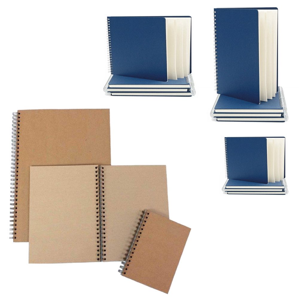 A4 Eco Tan Spiral Sketchbook - Artesaver