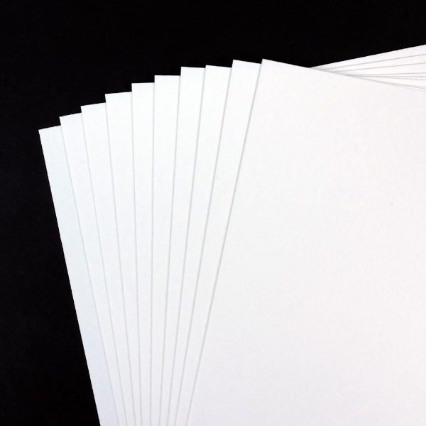 A1 600gsm White Card, 25 Sheet Pack CDW12SA1