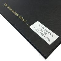 A3 Portrait Black Cloth Hardback Sketchbook