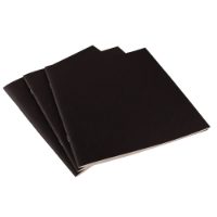 250mm Sq Black Cover Starter Book STA250BC