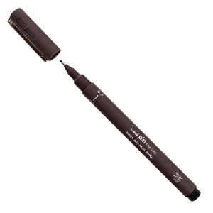 UniPin Fineliner, 0.5mm, Dark Grey - Single Pen DAPFLDG