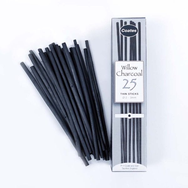 DACHM 25x Thin Sticks Charcoal