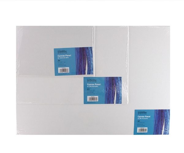 A5 Primed Canvas Board - pack of 10
