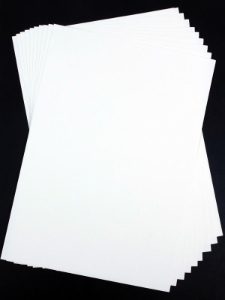 A1 300gsm White Card, 50 Sheet Pack CDW6SA1